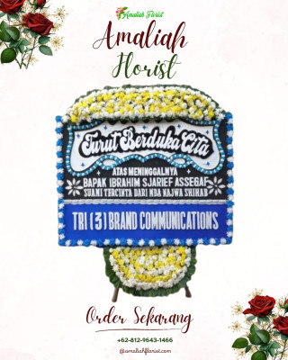 Papan Bunga Duka di Tapin Tengah